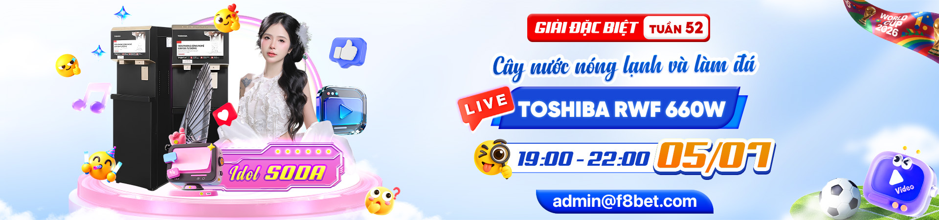 megalive tuần 52 tại f8bet